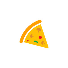 Pizza icon design template vector illustration