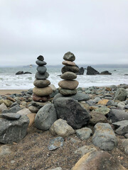 stones on the beach