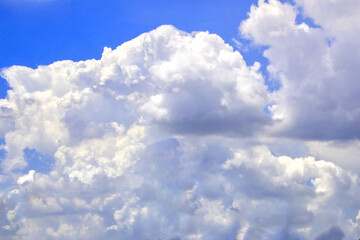 blue sky with clouds