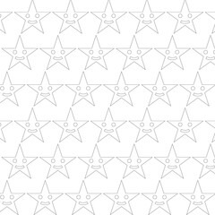 starfish line pattern style