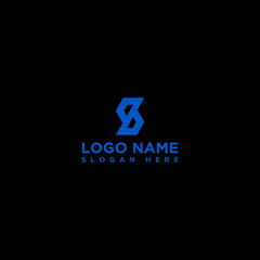 Fototapeta premium s letter logo design
