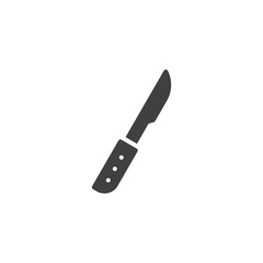 BBQ knife vector icon