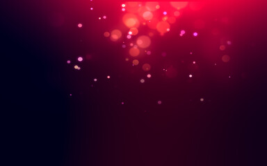 Luxury red purple bokeh blur abstract background with lights for background and wallpaper Christmas,vintage.