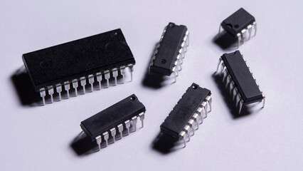 Group of integrated circuits/computer chips 1