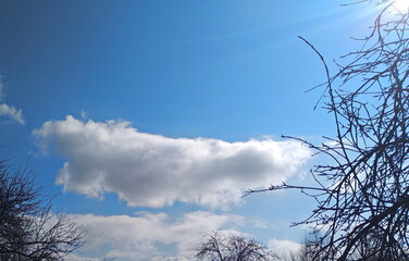 clouds and sky