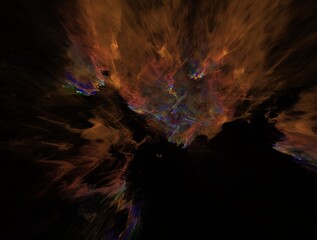 Imaginatory fractal background generated Image