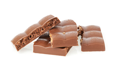 Milk porous chocolate o white