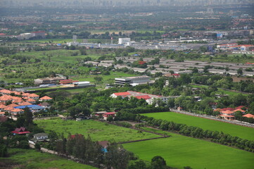 Take a helicopter ride to see the Suphanburi attractions.