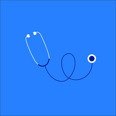 stethoscope vector design