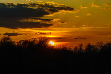 Zachód słońca 