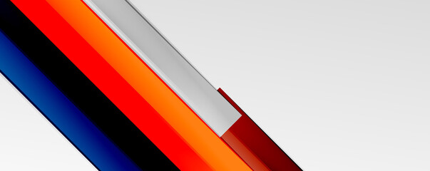 Color abstract lines trendy geometric background for business or technology presentation, internet poster or web brochure cover, wallpaper