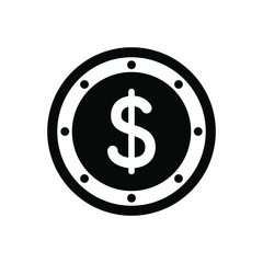 Money coin icon