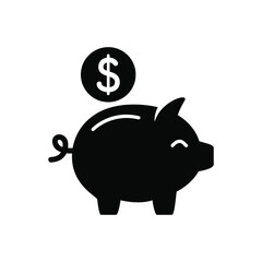 Piggy bank icon