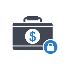 Fototapeta premium Safe transaction icon