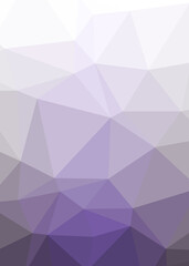 Obraz premium Abstract color Low-Polygones Generative Art background illustration