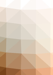 Fototapeta premium Abstract color Low-Polygones Generative Art background illustration