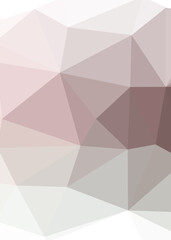 Abstract color Low-Polygones Generative Art background illustration