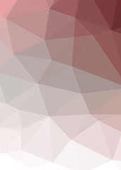 Abstract color Low-Polygones Generative Art background illustration