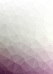Obraz premium Abstract color Low-Polygones Generative Art background illustration