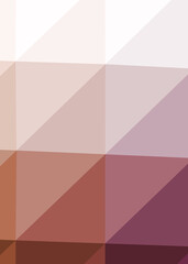 Obraz premium Abstract color Low-Polygones Generative Art background illustration