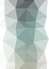 Abstract color Low-Polygones Generative Art background illustration