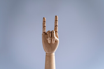 Sign of the horns in heavy metal