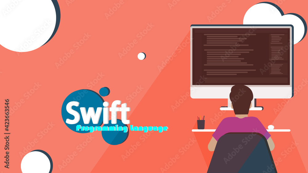 Fototapete swift, the programming language