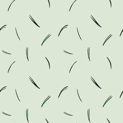 Pattern of pine needles on a green background