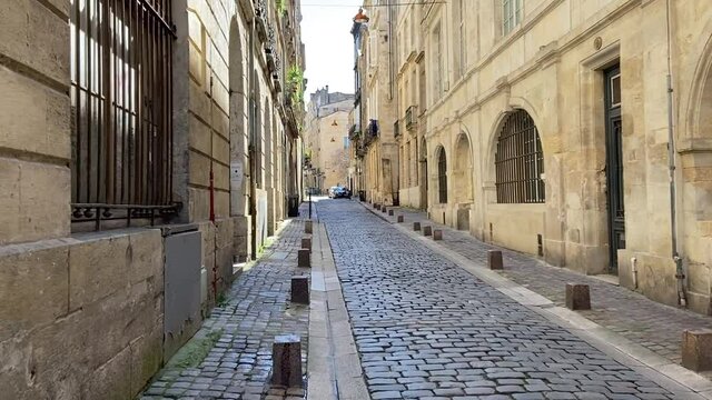 Ruelle pav&eacute;s &agrave; Bordeaux, Gironde