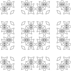 Fototapeta premium Design seamless decorative lacy pattern