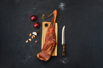 Air dried lamb meat © boomeart