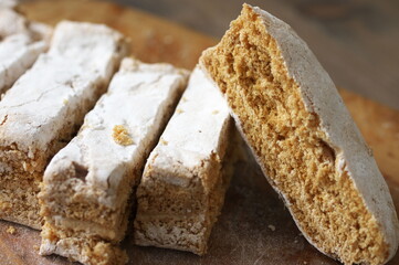 Homemade traditional apple pastila