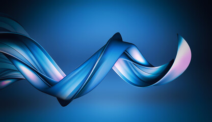Abstract 3D wave