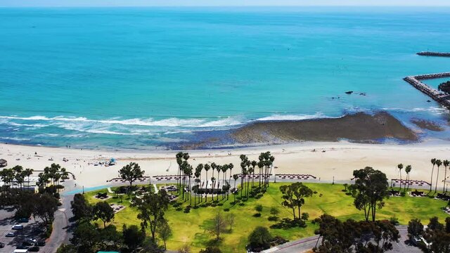 Doheny state beach in Dana Point California