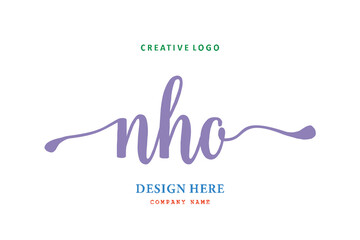 NHO lettering logo is simple, easy to understand and authoritative