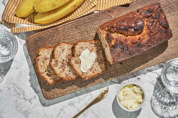 Homemade Banana Nut Bread