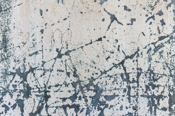 Closeup fragment of grunge weathered wall of a building