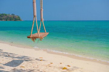 Sea beach atmosphere on Phi Phi Island