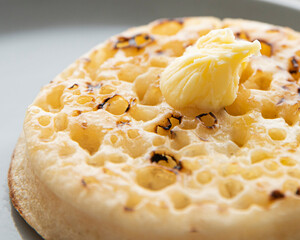 Buttered Crumpet 