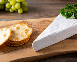 Cheeseboard mixed cheese with red wine