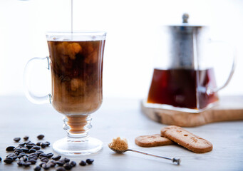 Pouring a cup of Coffee 