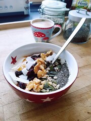 bowl of muesli