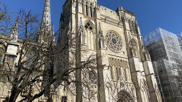 Cath&eacute;drale Saint-Andr&eacute; &agrave; Bordeaux, Gironde