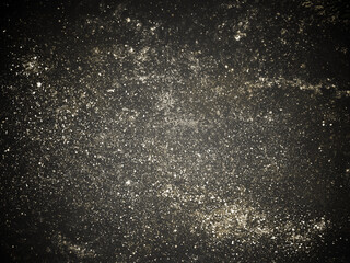 Obraz premium Night sky with stars as background. Watercolor