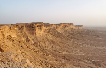 Edge of the World Jebel Fihrayn near Riyadh