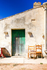 Fototapeta premium Little, pretty, typical rural house of southern Italy