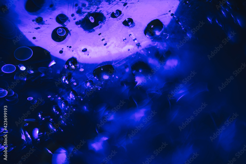 Aufkleber Beautiful bokeh abstract colored  Background texture for design.