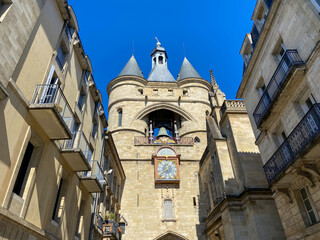 Fototapeta na wymiar Grosse cloche à Bordeaux, Gironde