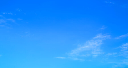 blue sky with beautiful natural white clouds