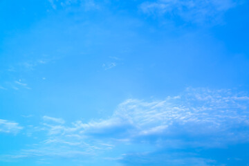 blue sky with beautiful natural white clouds